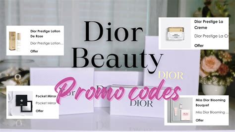 promo code for dior makeup